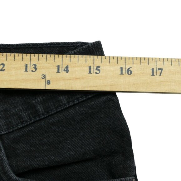 Vintage Levi’s Jeans Women’s 13M black 517 Slim fit bootcut mid rise Y2K - Picture 10 of 12